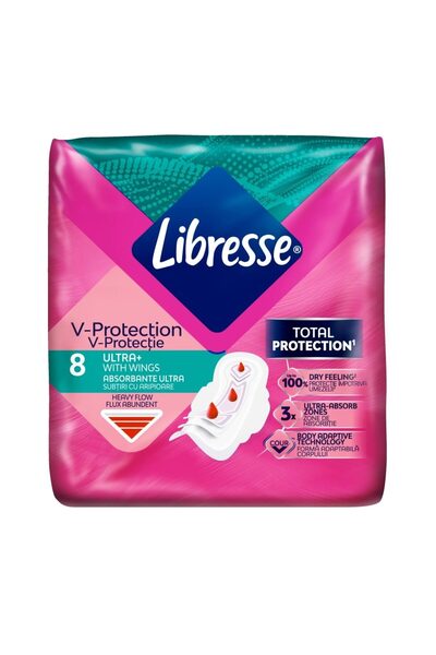 Libresse Absorbante, Libresse, 8 buc Ultra Long Wings