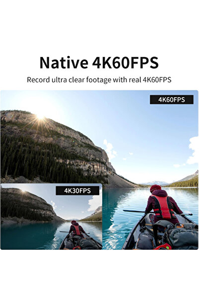 SJCAM action camera SJ8 Pro, οθόνη αφής, 12MP/4K, WiFi, αδιάβροχη θήκη, μαύρη