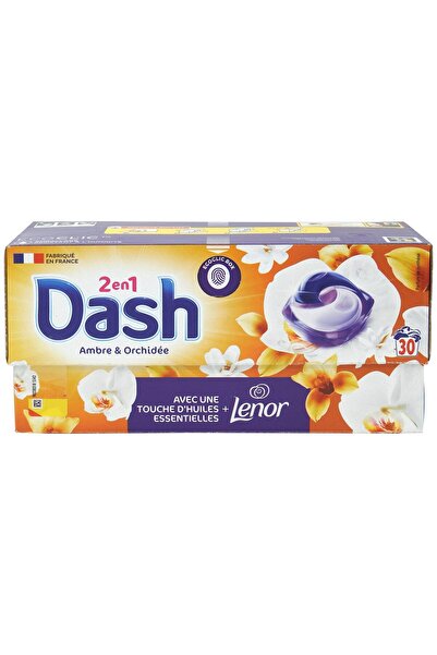Dash Capsulă de detergent 2în1 30 buc. Ambră și Orhidee