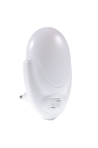 Z Store Φωτάκι νυκτός LED, 2W, Λευκό - Με σύνδεση στο πρίζα
