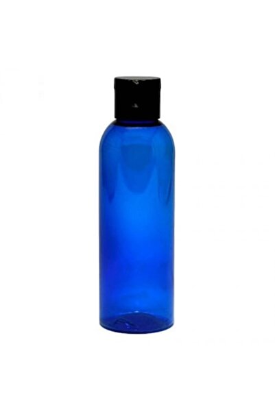 Container Flacon cosmetic albastru, cu capac flip-top, 100ml