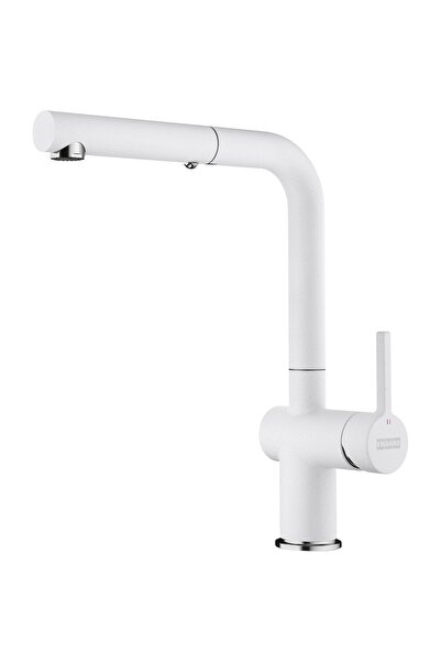 Franke Active L Ντους Polar White Αναμεικτική μπαταρία Κουζίνας 50mm