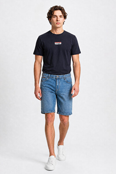 WRANGLER Texas Pamuklu Regular Fit Normal Kesim Cepli Esnek Jean Kot Denim Şort