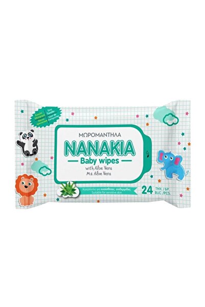 Jumbo Servetele umede NANAKIA 24buc, pentru bebelusi si piele sensibila
