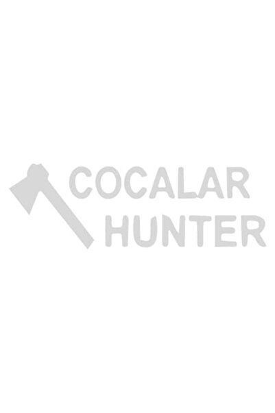 OEM Autocolant auto  "Cocalar Hunter ", 15cm, Alb