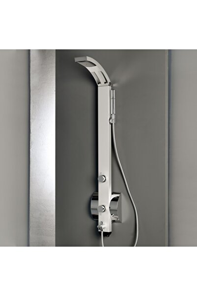 Dolce Vita Idea Satin Chrome Στήλη Nτους Θερμομικτική 2 εξόδων Από Μασίφ Αλου...