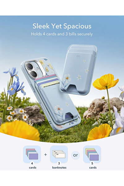 ESR iPhone Compatible Magsafe-Enabled Card Holder Stand Case - Summer Series ...