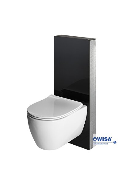 Wisa GLASS BOX 536-400 Γυάλινο Καζανάκι Εντοιχιζόμενο Ορθογώνιο Χαμηλής Πίεση...