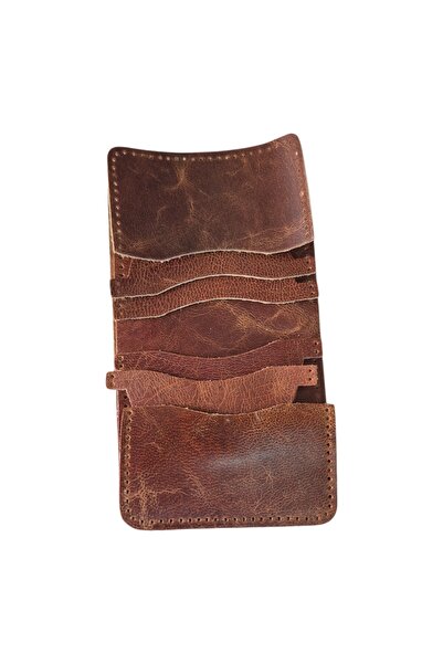 MelAlp Crazy Leather 1mm with 1.2mm Cut Mini Wallet Template