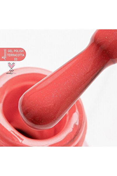 ALEZORI Ημιμόνιμο βερνίκι Τερακότα 03 (Αρ. 030) 15ml