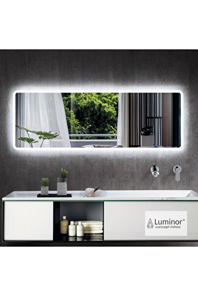 Luminor ADAGIO MUSIC 140 Φωτιζόμενος καθρέφτης Led 135W 4148 LUMEN 140x70εκ