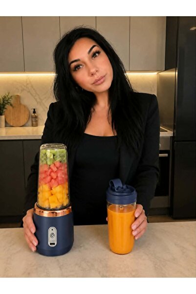 Romania Blender portabil reîncărcabil – Smoothie proaspăt oriunde!