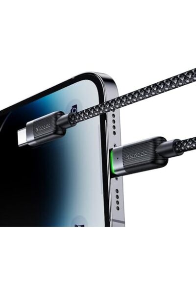 Yıldızan Nht Shop Ca-2010 36W Usb-C to Lightning Magnetic Retractable Cable -...