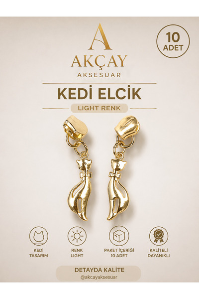 Akçay Aksesuar Cat Headgear Zipper Headgear