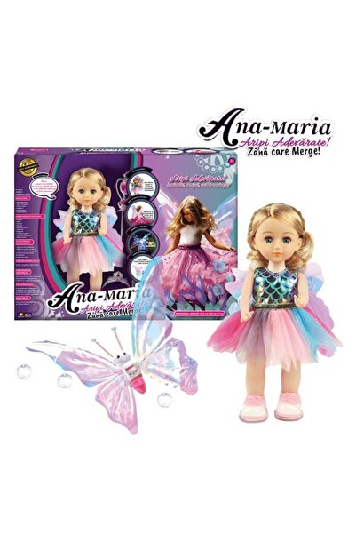 Jumbo Κούκλα νύμφα Ana Maria με πραγματικά φτερά Idea