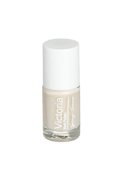Victoria Ojă clasică pentru unghii, nuanță crem, 6 ml – culoare intensă și ma...