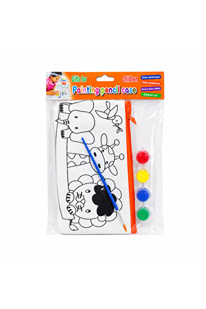 Generic Canvas Pencil Case for Coloring