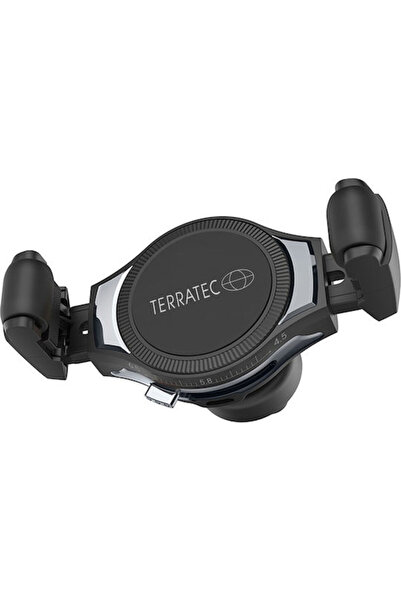 Terratec Suport auto pentru telefon ChargeAir cu cârlige reglabile și încărca...