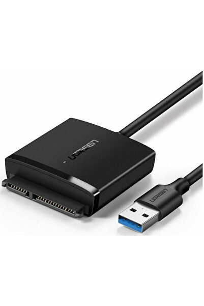 Ugreen 60561 Adaptor USB 3.0 la SATA pentru hard disk, Negru