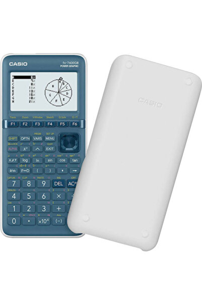 Casio Calculator grafic cu 12 cifre, de culoare albastră, 1 bucată, Cod: FX-7...