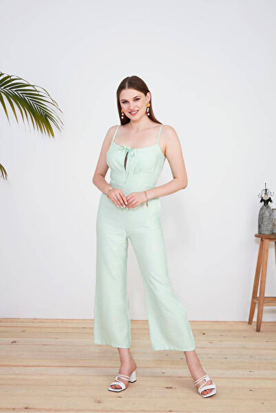 FIRST STYLE Turkish Jumpsuit in Optional Color Off-The-Shoulder
