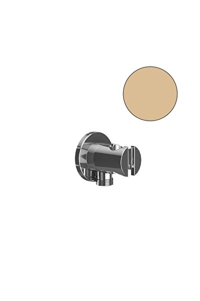 Karag Παροχή σπιράλ ντους με βάση στήριξης Rose Gold