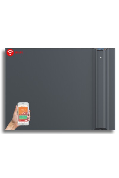 Radialight Klima WiFi 750 Watt Ανθρακί - Ψηφιακός Θερμοπομπός Διπλής Λειτουργίας