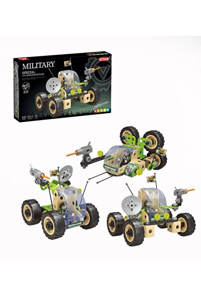 Generic Military DIY Military Vehicle Assembly and Building Block Set (Specia...
