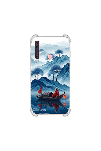 PrintiFy Samsung Galaxy A9 2018 ile Uyumlu Simya Serisi Sonsuz Akış Tasarımlı...