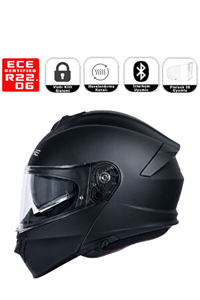 Yohe Stars Çene Açılır Kask (Ece-22.06)