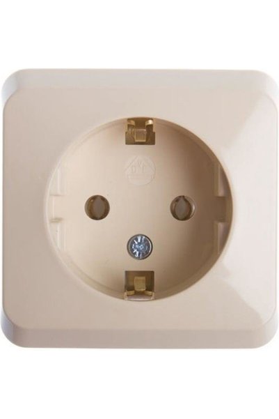 Schneider Electric Prima Priză electrică Bej 1 buc.