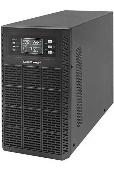 Qoltec 52282 UPS 3000VA 3000W cu 2 prize AC Schuko