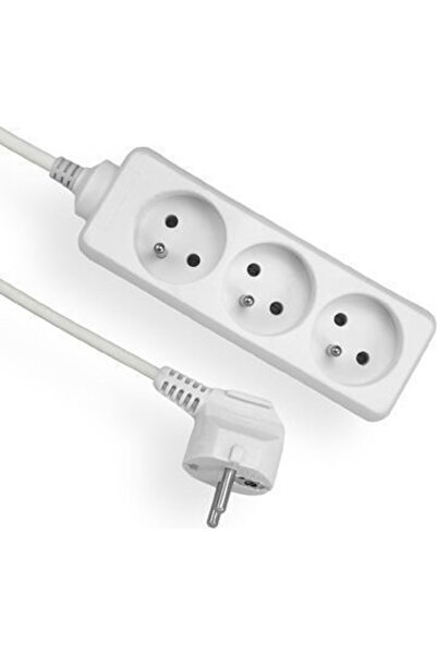 Elgotech Prelungitor cu 3 prize cu cablu de 2m Cod: EPS-302