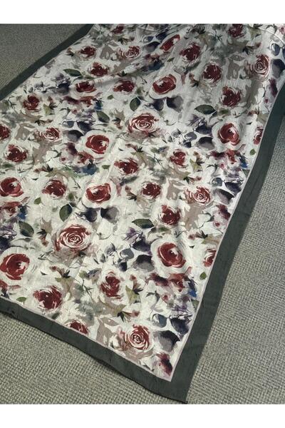 Degs Scarf Patterned Cotton Soft Ethnic Shawl Bamboo Floral Women's Shawl
