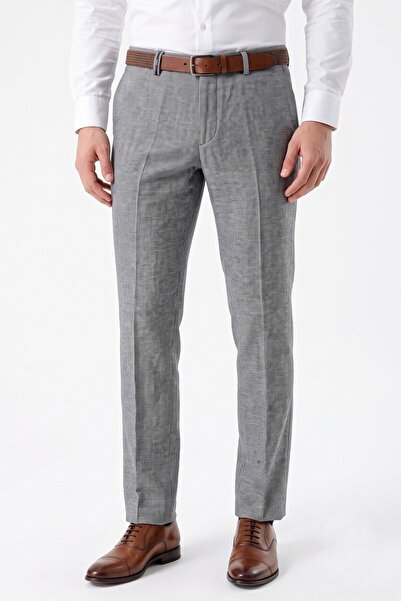KAMER Men's Regular Fit Cotton Blend Fabric Trousers 2010P Bgl-St05611