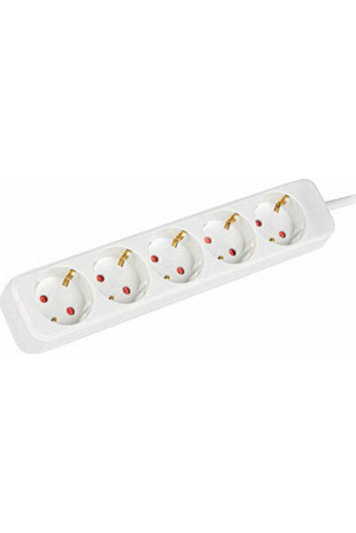 Lanberg Prelungitor cu 5 prize cu cablu de 1.5m Cod: PS0-05F-0150-W