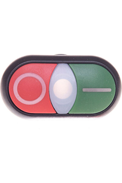 Eaton Comutator On-Off cu buton, dublu, verde, 1 buc. Cod: 216701