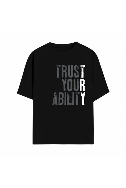 Grafftee Clothing Text Design Printed Premium Unisex Cotton T-Shirt |   Speci...