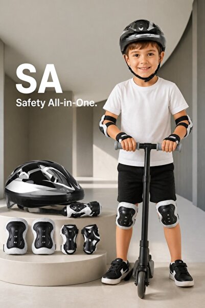 Generic 7 In 1 Abs Pe Adjustable Bike Helmet Pad Set Breathable Ventilated Mu...