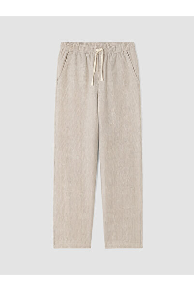 LC Waikiki Xside Brown Relax Fit Dobby Men's Trousers