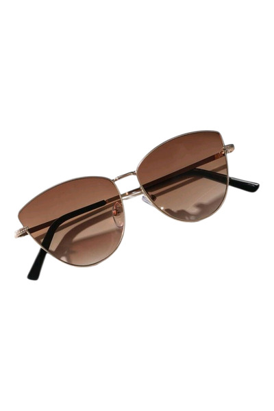 OEM Ochelari de soare dama, eleganti, degradee, rama aurie