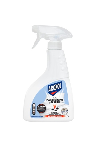 OEM Solutie spray impotriva plosnitelor de pat si acarienilor, 300 ml, Aroxol