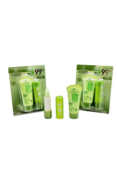 Gentle Beauty Crema de Maini si Balsam de Buze,GENTLE BEAUTY-aloe vera 99%