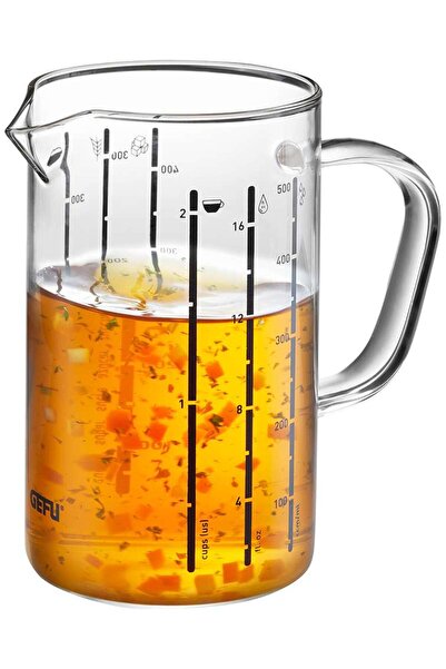 GEFU Pahar dozator din sticla ignifuga 500 ml