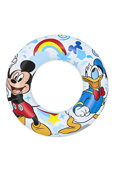 BESTWAY παιδικό σωσίβιο κουλούρα 91004, 56cm, 3-6 ετών, Mickey & Friends