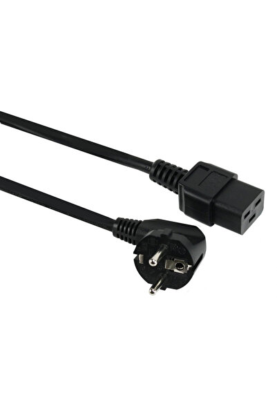 POWERTECH Καλώδιο τροφοδοσίας CAB-P024, C19 IEC, 16A, 250V, 1.8m, μαύρο