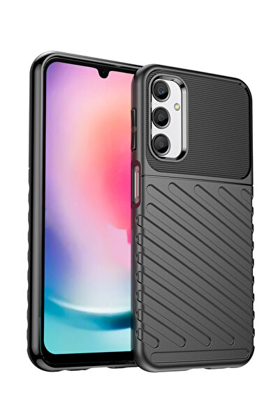 POWERTECH θήκη Thunder MOB-1853 για Samsung Galaxy A24, μαύρη
