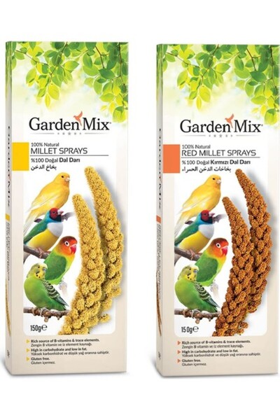 Gardenmix Garden Mix Sarı Dal Darı + Kızıl Dal Darı Mix Set