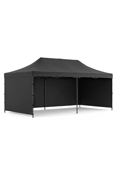 SERSIMO Pavilion de grădină tip cort, pliere rapidă, 300x600 cm, înălțime reg...