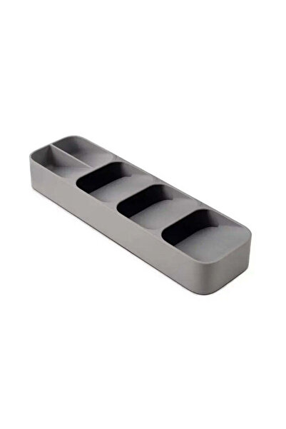 Promagg Organizator pentru tacâmuri, 5 compartimente, gri, 40x11x5,5 cm